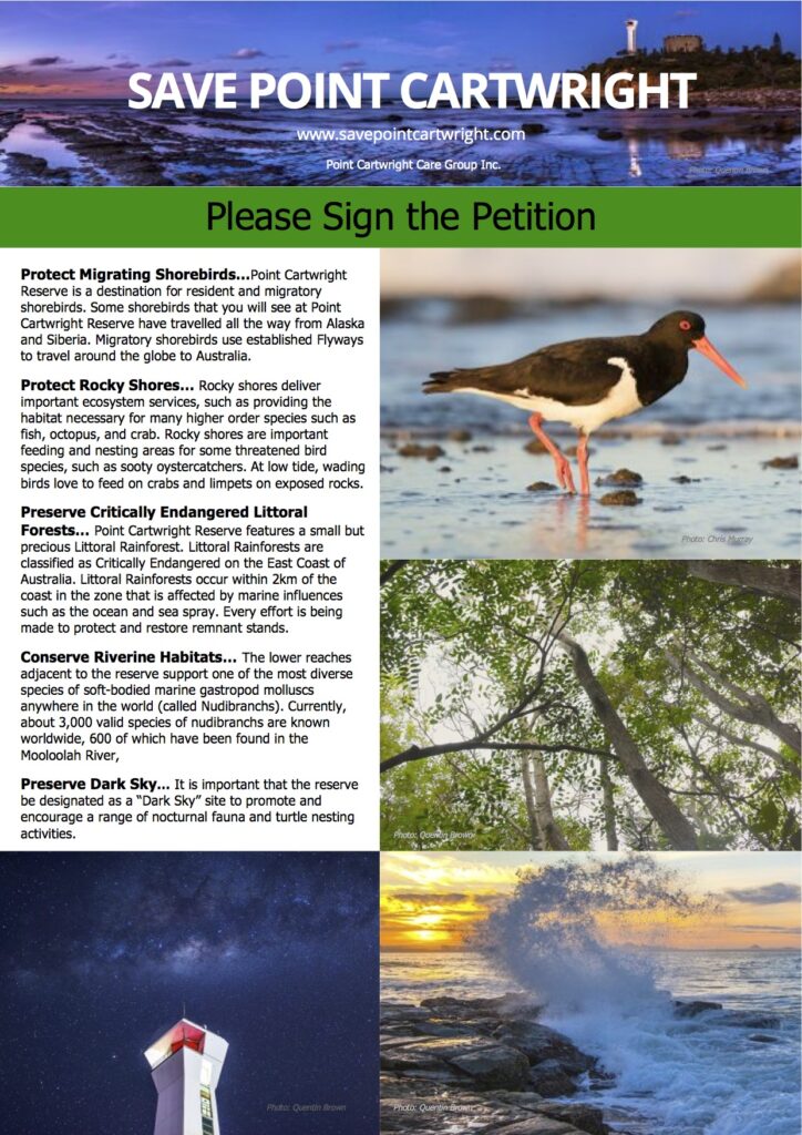 Please sign our petition!